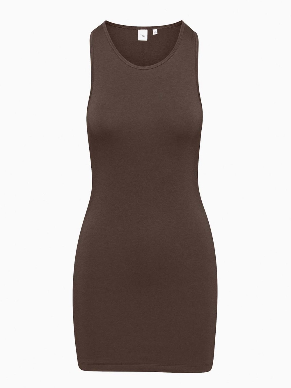 Aritzia TNA Brown Bodycon Mini Dress Size Small